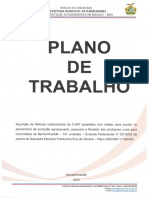 Plano de Trabalho - PT