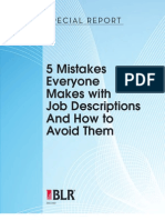 5 Mistakes Everyone Makes With Job Descriptions and How To Avoid Them