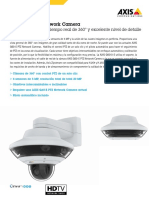 Datasheet Axis q6010 e Network Camera Es ES 356414