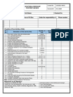 First Aid Box Checklist