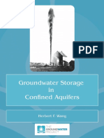Groundwater Storage in Confined Aquifers