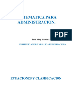 Diapositivas 06 Matematica para Administracion