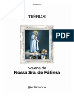 Novena de Nossa Senhora de Fátima