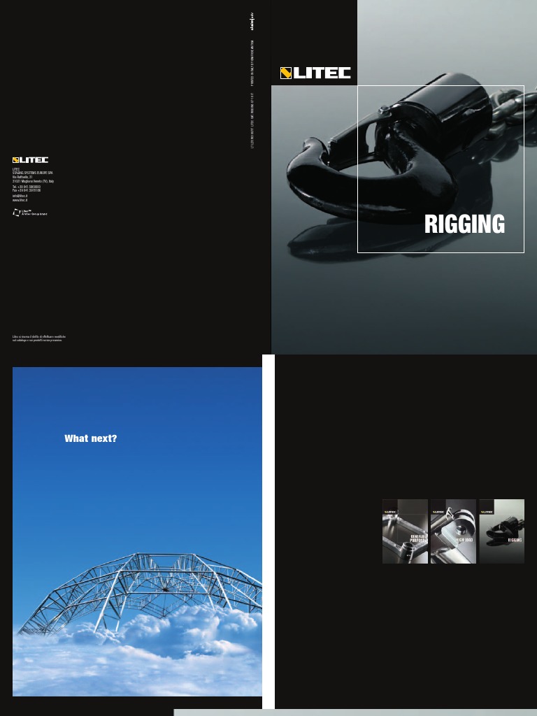 Catalogo LITEC Rigging | PDF