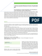 Prevalence of Zoonotic and Non-Zoonotic Rickettsia in Horses