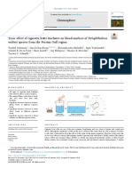 Toxic Effect of Cigarette Butts Leachates On Blood Markers of Periophthalmus