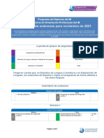 Calendario de Exámenes para Noviembre de 2021