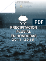 Registros de Precipitacion Pluvial Honduras INE-2011-2015