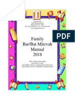 Bnei Mitzvah Manual For Solel 2018