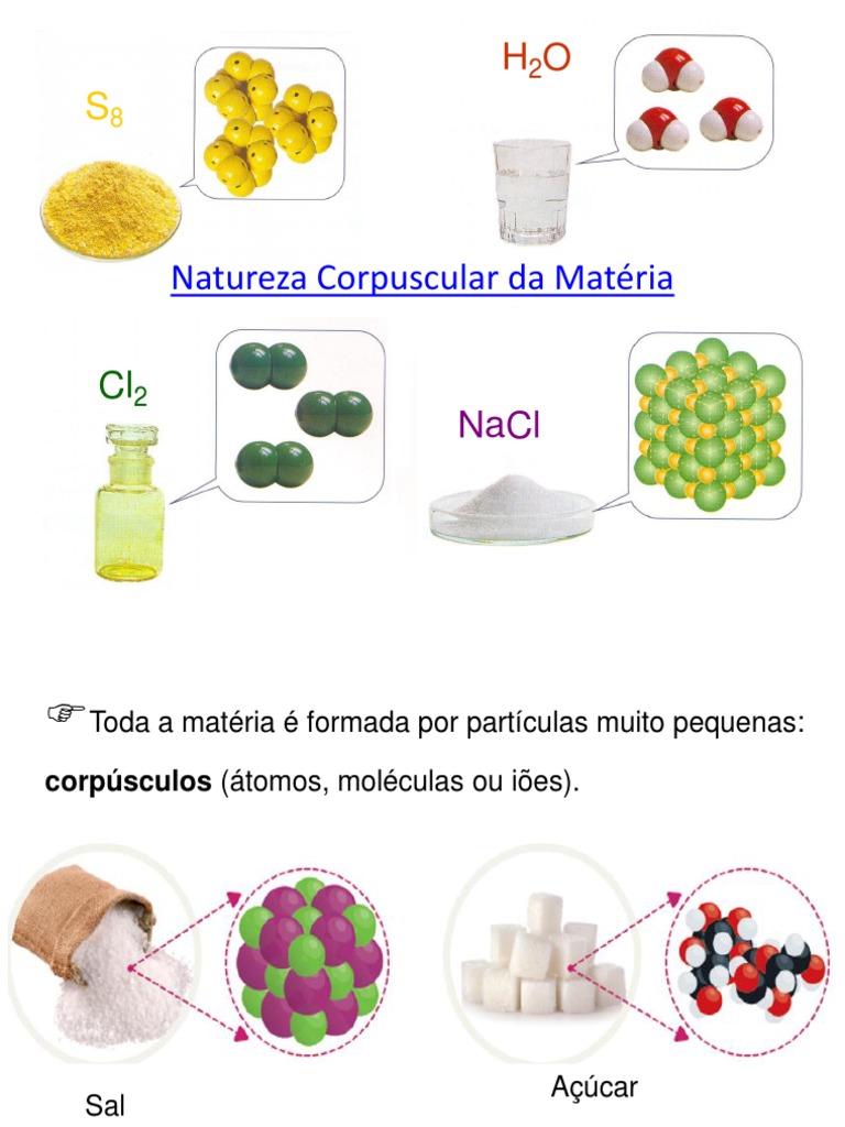 Natureza Corpuscular da Matéria | PDF | Ciências e Matemática