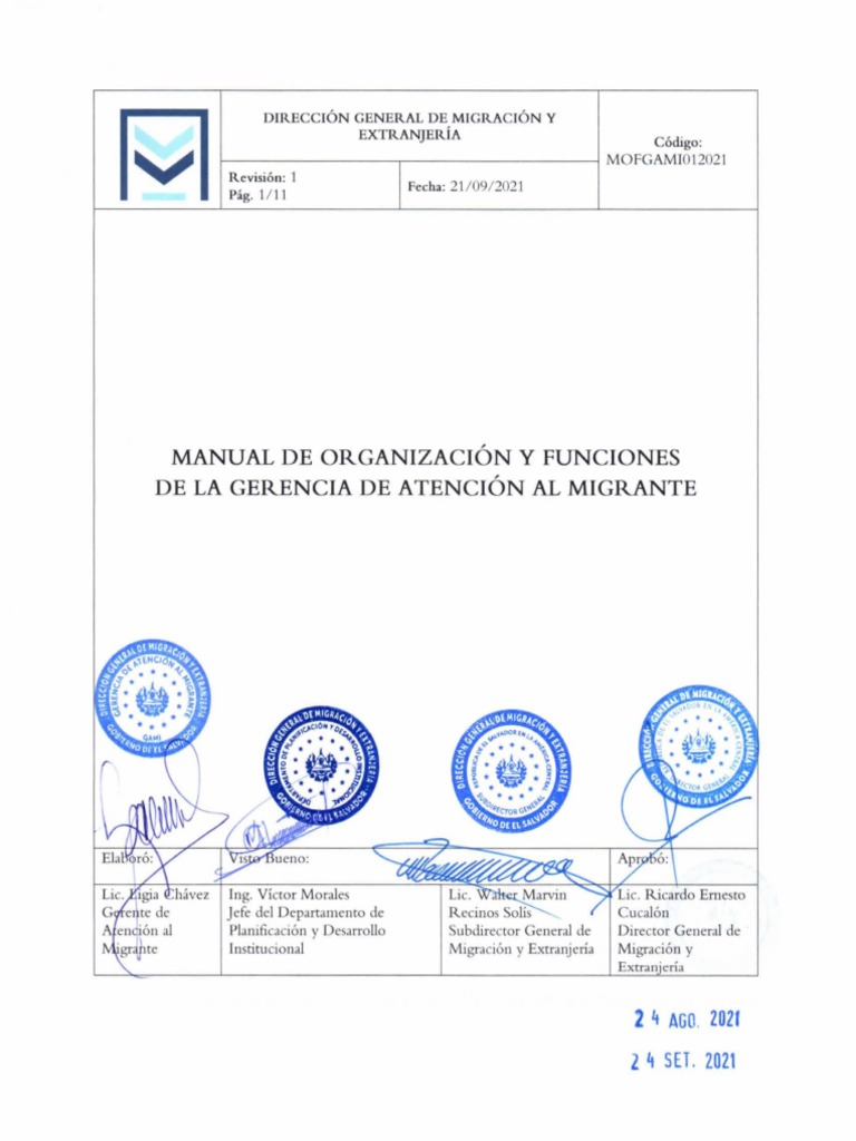 14-Mofgami012021 Gami 24092021 | PDF | Trata de personas | Migración humana