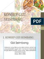 Topic 4 Konsep Gizi Seimbang