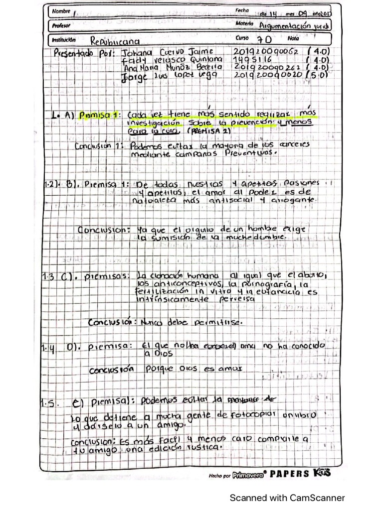 Taller Grupo 7 D | PDF