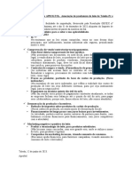 Assuntos de Pauta Da APROLTOL - Assoc. de Prod. de Eite de Toledo-Pr e Região.