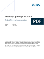 OpenScape 4000 V10 - Guideline Project Planning Documentation V10