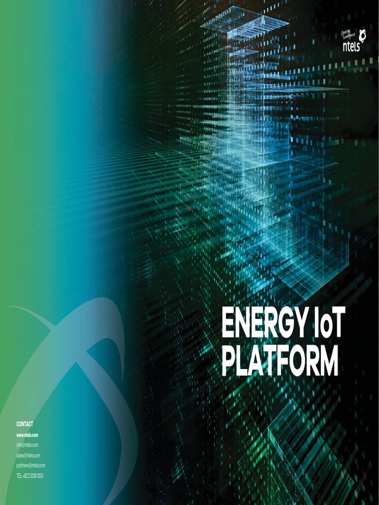 Energy IoT Platform Brochure | PDF | Internet Of Things | Data Center