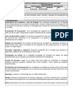 PROTOCOLO OPERATIVO NORMALIZADO EN CASO DE SISMO - v2