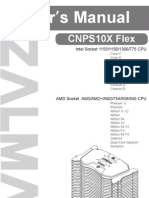 CNPS10X Flex: Intel Socket 1155/1156/1366/775 CPU