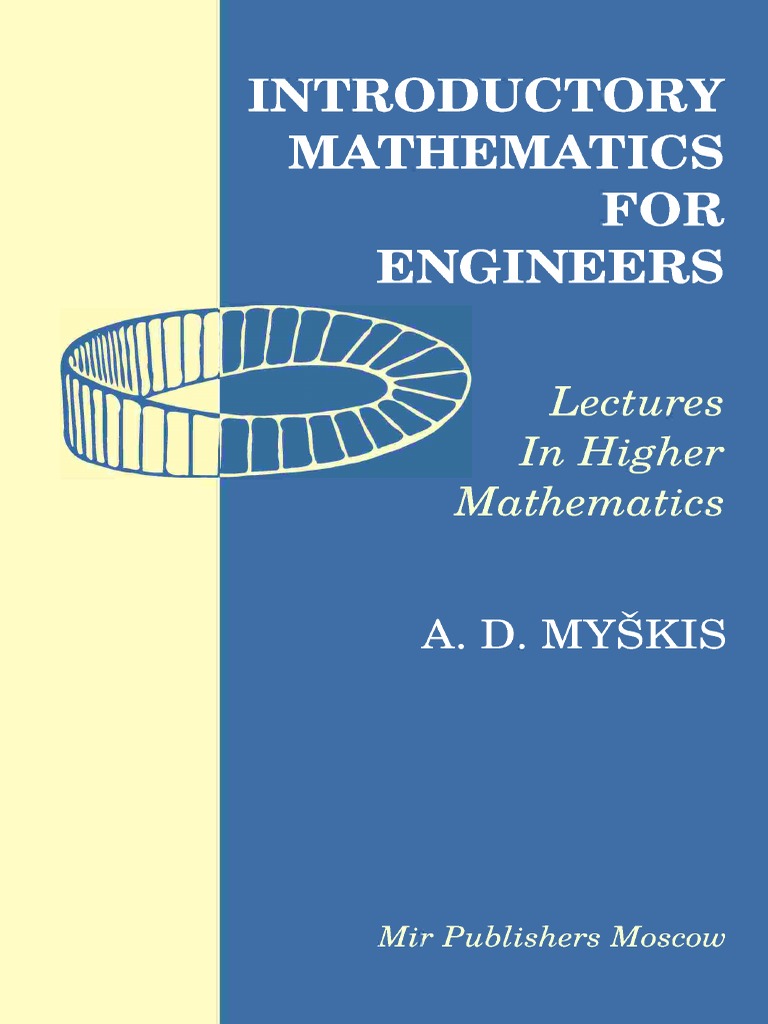 Introductory Mathematics For Engineers by AD Myskis | PDF
