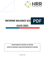 Informe BSC Julio 2022