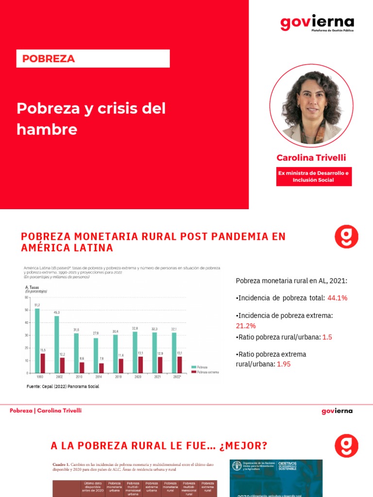 Pobreza y Crisis Alimentaria en América Latina | PDF | Desnutrición ...