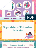 Supervision of Extra-Class Activities