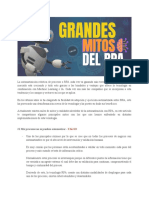 Grandes Mitos Del RPA