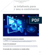 E-Commerce - Dicas para Proteger Seu Negócio