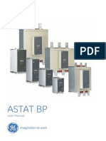 Manual Arrancador GE ASTAT-BP