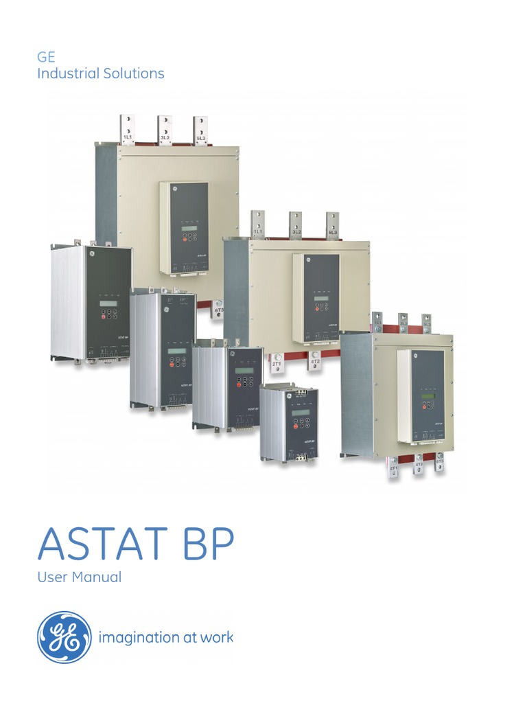 Manual Arrancador GE ASTAT-BP | PDF | Electric Motor | Equipment