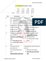 TRANS 550 - P2 - 06 WhoWhat - Which