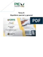 Tema 5 - Equilibrio Parcial y General