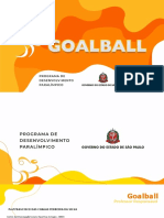 Curso Goalball - Paralimpico