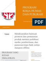 Presentasi Program Kerja Bidang Publikasi Dan Promosi Dekranasda Bulukumba