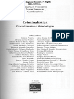 Ciminalistica Procedimentos e Metodologias 628-2018 Sumario