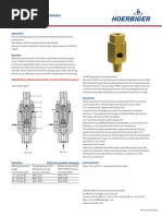 Hoerbiger Pilot Valves For Air Compressors Type ARC