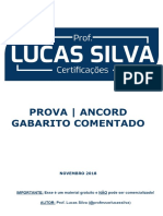 PROVA ANCORD GABARITO COMENTADO - PDF Free Download