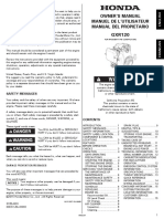 00x37zdj8030 Manual de Motor Honda GXR 120 Mikasa