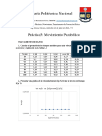 Práctica 05 - Movimiento - Parabolico