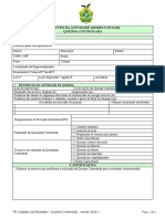 TR CADASTRO DA ATIVIDADE 3009 Queima Controlada