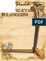 Sertifikat Kanjeng Kyai Pulanggeni