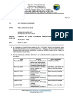 School Memorandum No 11 S 2023 - Rated School Memorandum