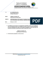 School Memorandum No 7 S 2023 - Change of Designation in All Official Documents