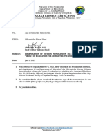 SM 018 - 2023 - Result of Evaluation For Administrative Assistant III