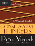 Peter Viereck - Conservative Thinkers - From John Adams To Winston Churchill-Routledge (2005)