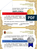 Diplomas de Cristóbal Colón 2018-2019