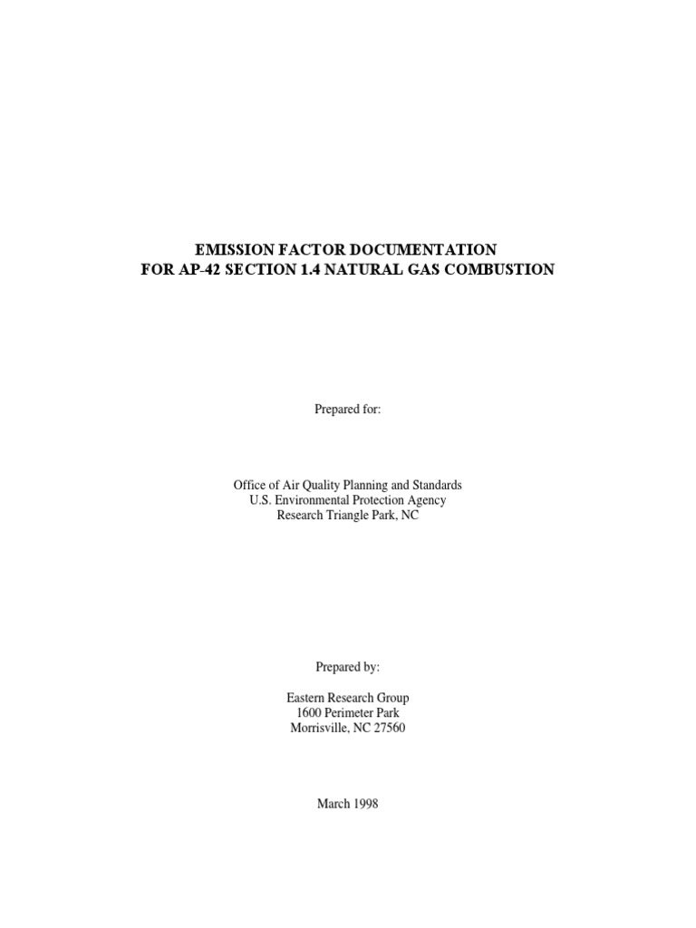 Background document ap 42 section 1 4 natural gas combustion download