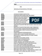 Service Publications: Number Subject