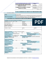 Anexo 1 - Formato F 7-9-2 Presentación Propuesta Proyecto de Investigación Como Opción de Trabajo de Grado - Jhon Sarmiento