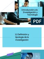 01 Introducción A La Investigación y Tecnología